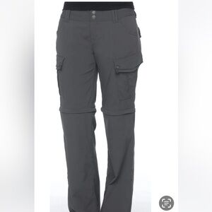 prAna Zip Off Convertible Hiking Cargo Pants Gray Size 0 Travel Outdoor